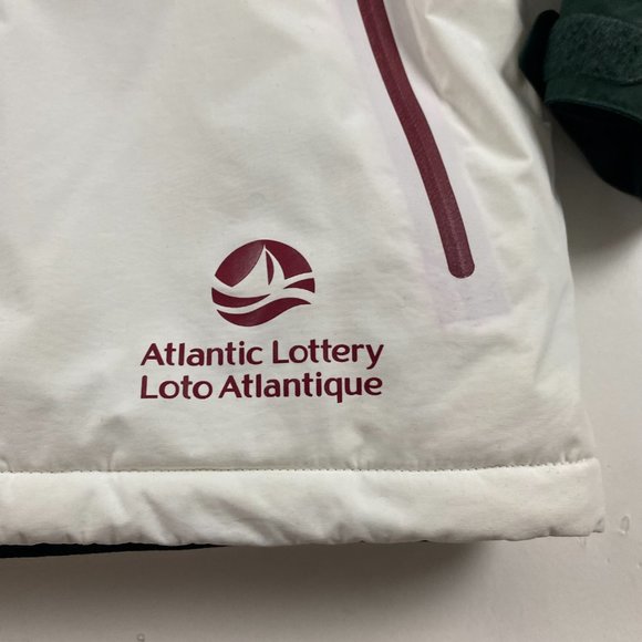 Vintage Team New Brunswick Jeux Du Canada Games Winter Parka Jacket Womens Small - Picture 4 of 15